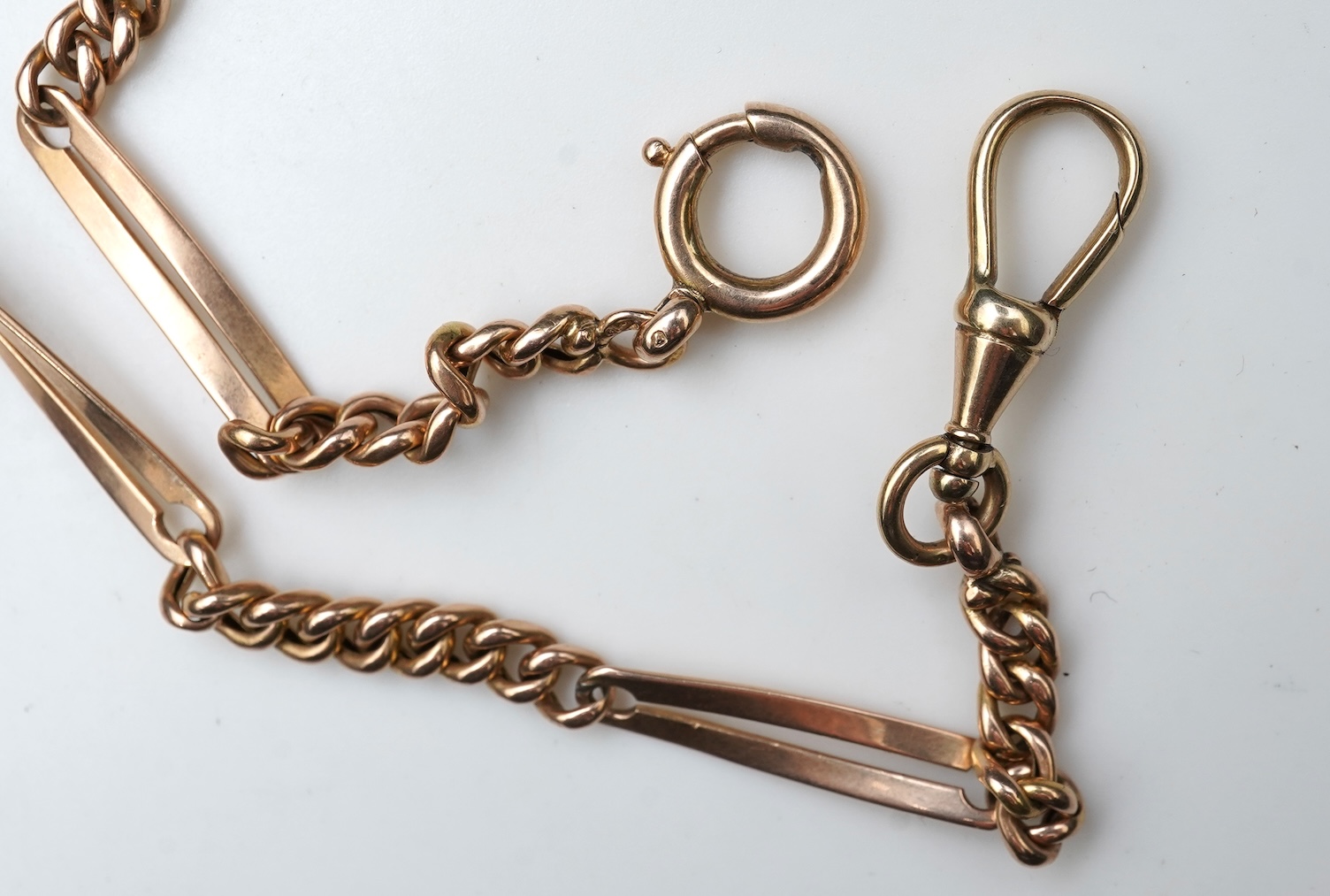 A gold watch chain, Austria, early 20th century